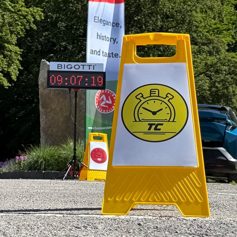 TC és szakasz tábla